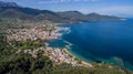 Limenas town and port at Thassos island