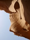 Limestone canyon in Sinai Peninsula