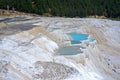 Limestone cascades in Pamukkale Royalty Free Stock Photo