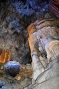 Limestone cave in postojna