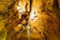 Limestone cave system Royalty Free Stock Photo