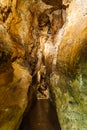 Limestone cave system Royalty Free Stock Photo