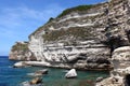 Limestone cliff bay