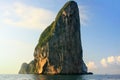 Limestone cliffs of Phi Phi Leh Island, Krabi Province, Thailand Royalty Free Stock Photo