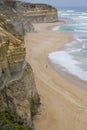 Limestone Coastline on the Great Ocean Road, Southern Victoria