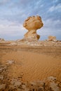 The limestone formation rocks Royalty Free Stock Photo