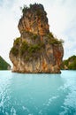 Limestone island - the coast of Thailand, Phuket