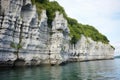 limestone karst formation near a sea
