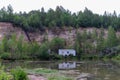 Limestone mining for cement plant