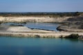 Limestone quarry.