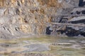 Limestone quarry in Poland Royalty Free Stock Photo