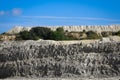 Limestone quarry.