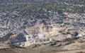 A limestone quarry on Taurus Mountains