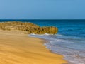 Limestone Rock Formation on a Florida Beach Royalty Free Stock Photo