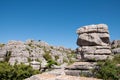 Limestone rock formations Royalty Free Stock Photo