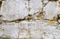 Limestone rusted and fractured background