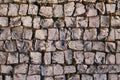 Limestone Sidewalk Irregular Surface