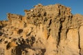 Limestone tubes landscape in Cape Bridgewater, Australia Royalty Free Stock Photo