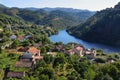 Limia River and Ermelo village Peneda Geres national park, Portugal