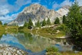 Limides Lake, Dolomites - Italy Royalty Free Stock Photo
