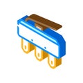 limit switch isometric icon vector illustration Royalty Free Stock Photo