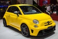 Limited edition Abarth 695 biposto Record Royalty Free Stock Photo