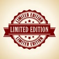 Limited edition icon Royalty Free Stock Photo