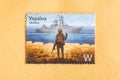 Limited edition of Ukrainian postage stamp