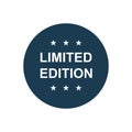 Limited edition vector icon Royalty Free Stock Photo