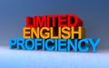 limited english proficiency on blue