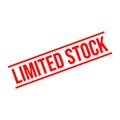 Limited Stock Letter Rubber Stamp Vector Design Template Royalty Free Stock Photo