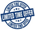 limited time offer stamp