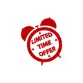 Limited time offer Royalty Free Stock Photo