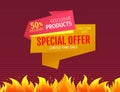 Limited Time Only One Day Special Offer Discount Royalty Free Stock Photo