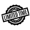 Limited Time rubber stamp