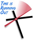 Limited time running out clock