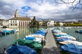 Limmat and Grossmuenster, Zurich