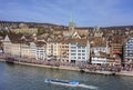 Limmatquai quay during the Sechselauten parade