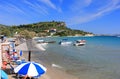 Limni Keriou. East Coast of Zakynthos or Zante island, Ionian Sea, Greece. Royalty Free Stock Photo