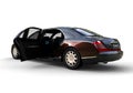 Limo Car with opened door Royalty Free Stock Photo