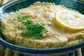 Limon Soslu Humus Royalty Free Stock Photo