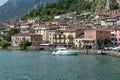 Charming town of Limone del Garda, Lake Garda, Italy Royalty Free Stock Photo