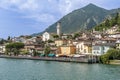 Charming town of Limone del Garda, Lake Garda, Italy Royalty Free Stock Photo