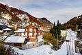 Limone Piemonte, Italy. Ski resort near France. Royalty Free Stock Photo