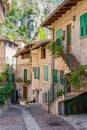 The picturesque town of Limone sul Garda, on Lake Garda. Province of Brescia, Lombardia, Italy. Royalty Free Stock Photo