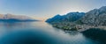 Limone Sul Garda town on the lake Garda, Italy. Royalty Free Stock Photo