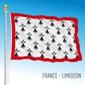 Limousin regional flag, France, European Union