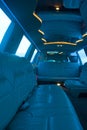 Limousine interior Royalty Free Stock Photo
