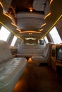 Limousine interior Royalty Free Stock Photo