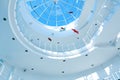 Limpid round ceiling Royalty Free Stock Photo